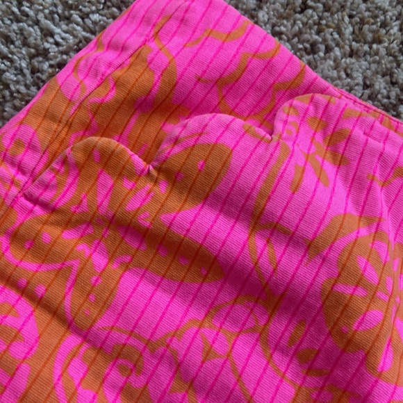 Lilly Pulitzer Liza shorts pink pop esta size small - Picture 3 of 7